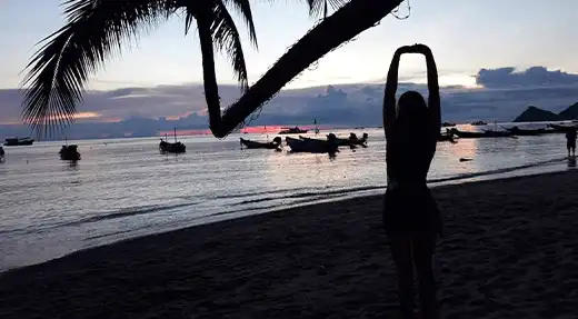 Sairee beach Koh Tao sunset