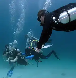 Crystal Dive SSI Instructor Trainer evaluating ITC candidates