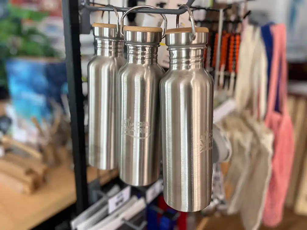 crystaldive.com-chronicles-dehydration-coral-tribe-water-bottle Coral tribe refill water bottle