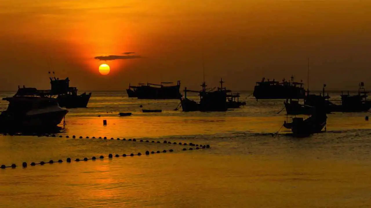 Night Diver Specialty Course sunset