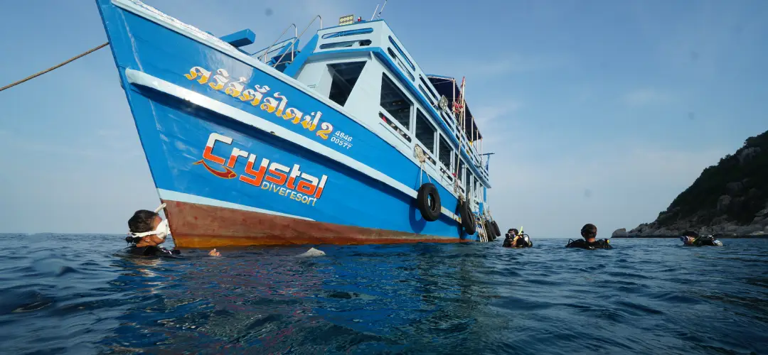 Crystal Dive Shop C2 Boat Koh Tao Thailand