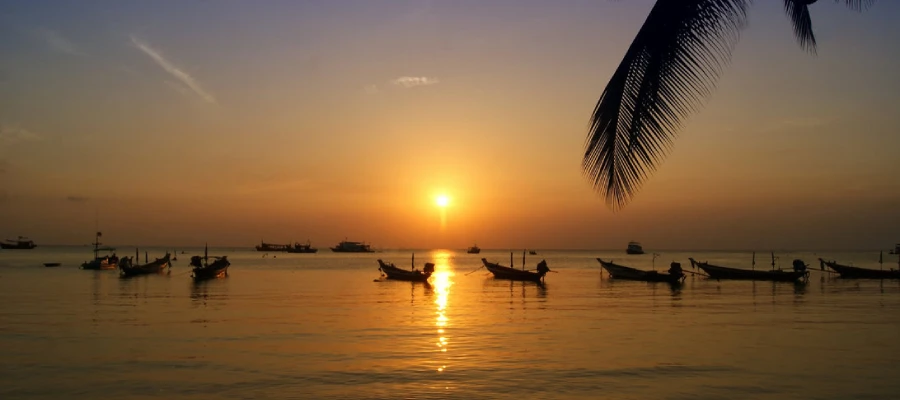 crystaldive.com-chronicles-15-Best-Restaurants-Sunset Koh Tao Sunset At Restaurants In Koh Tao Thailand