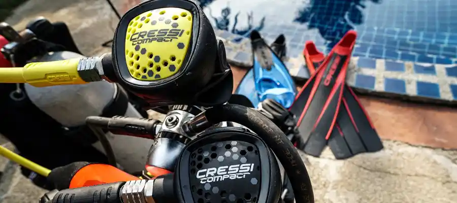 Scuba Dive equipment at Crystal Dive