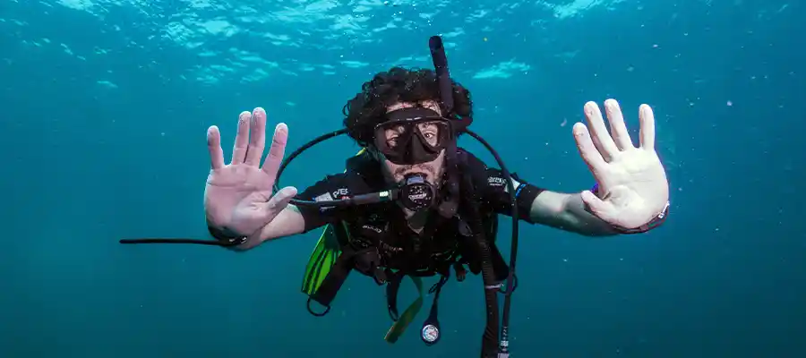 Pro level diver training with Crystal Dive