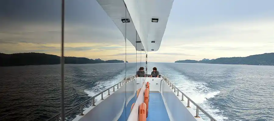 Ferry from Chumphon to Koh Tao