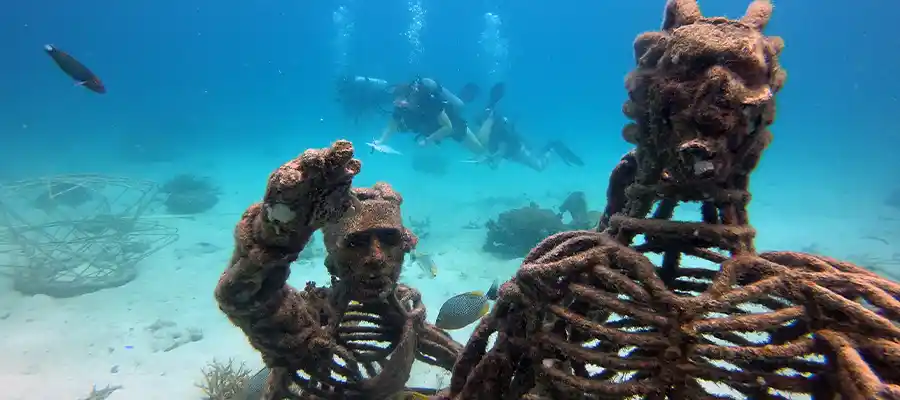 Aow Leuk artificial reef structure