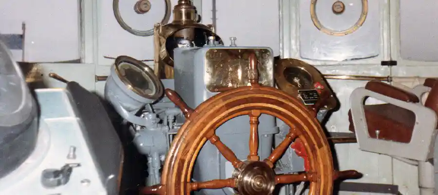 Ships bridge on the Tamaroa