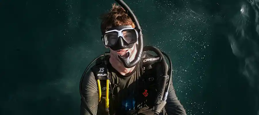 chronicles best school on koh tao certified diver Diver completes course at Crystal Dive Koh Tao
